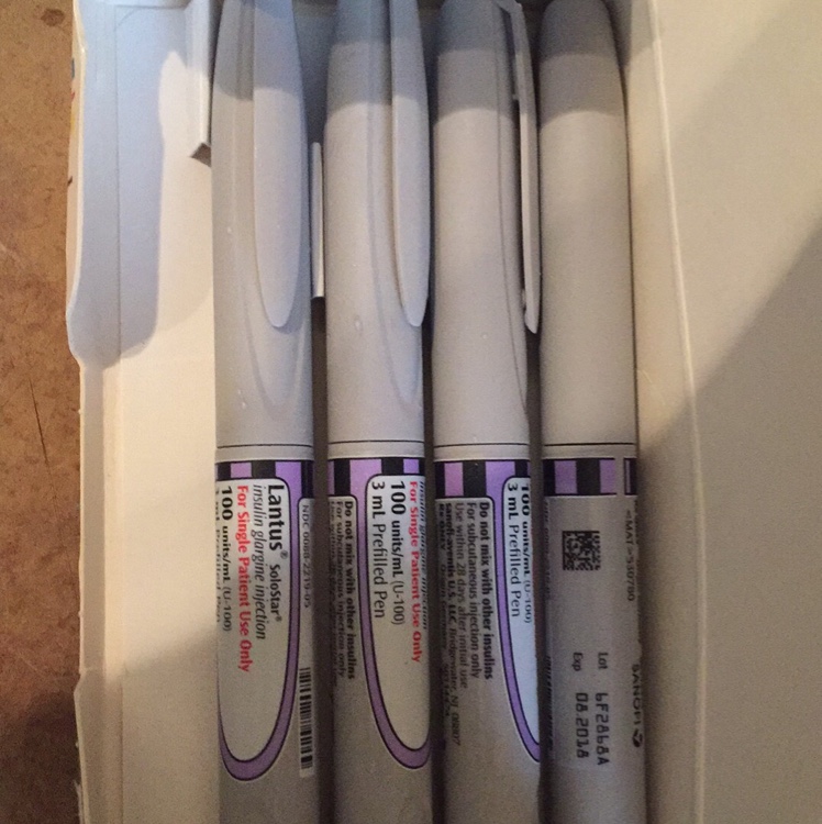 I have 4 pens of Lantus that I no longer need. All 4 pens are full and